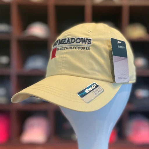 Ahead Men&#39;s Bay Meadows Classic Fit Hat, Color: Light Yellow
