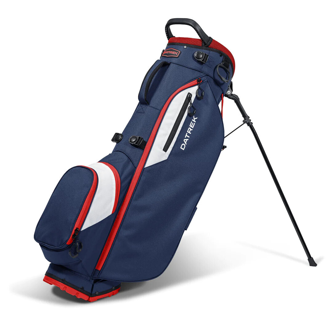 Datrek Carry Lite Stand Bag, Color: Navy/White/Red