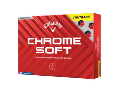 Callaway Chrome Soft Yellow TruTrack 2024