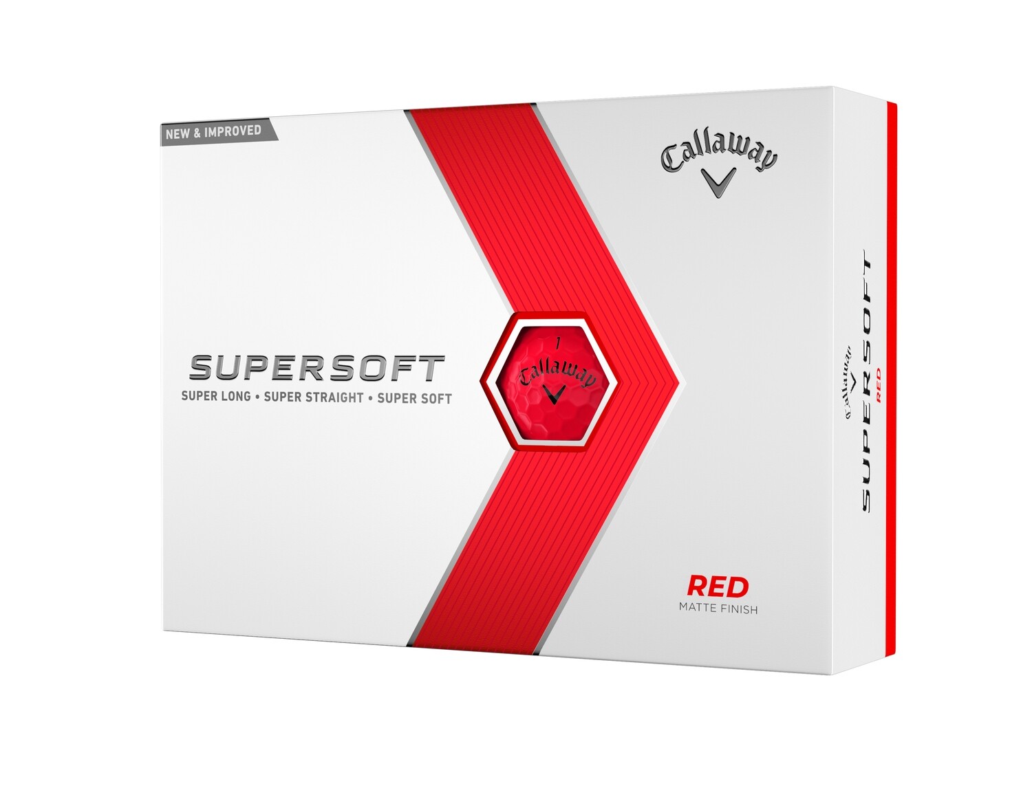 Callaway Supersoft Matte, Color: Red