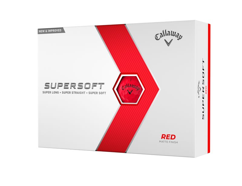 Callaway Supersoft Matte, Color: Red