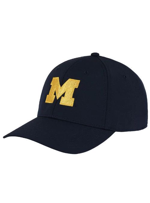 Ahead Michigan Wolverines Hat, Color: Blue