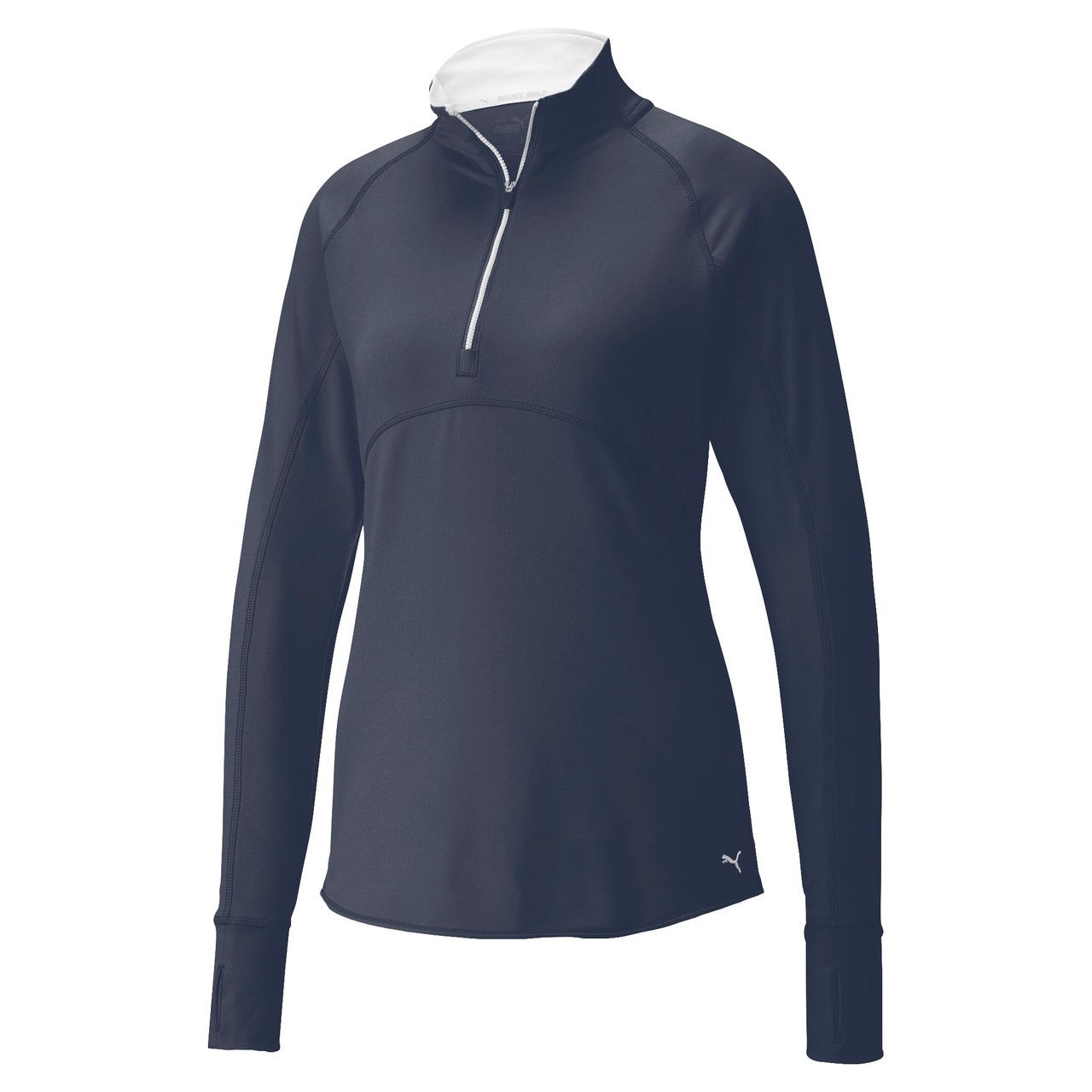 Puma Women&#39;s Gamer 1/4 Zip, Color: Navy, Size: M