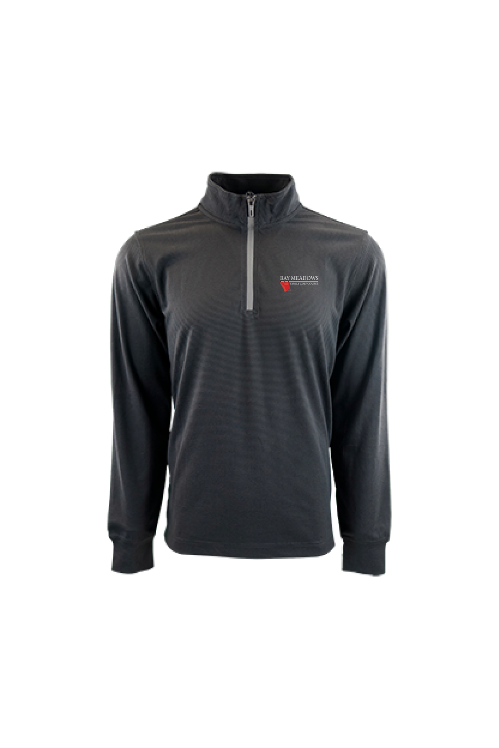 Vantage Men&#39;s Grid 1/4 Zip, Color: Dark Grey, Size: L