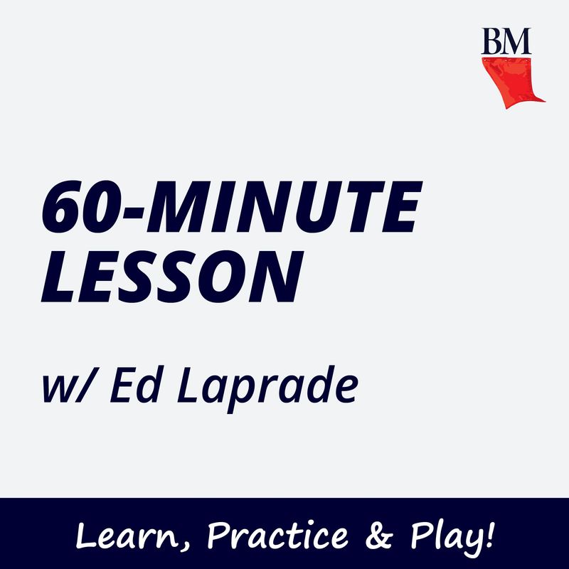 60m Lesson with Ed Laprade