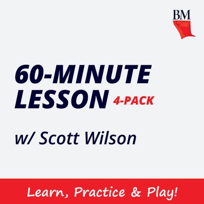 60m Lesson with Scott Wilson (4pk)