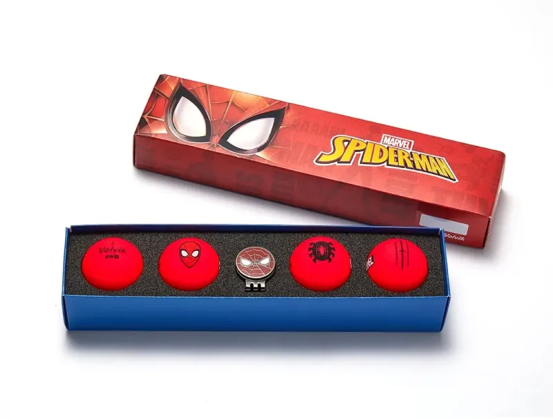 Volvik MARVEL 4 Ball with Marker Gift Set