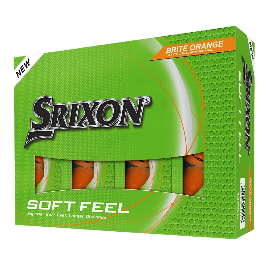Srixon Soft Feel Brite Orange