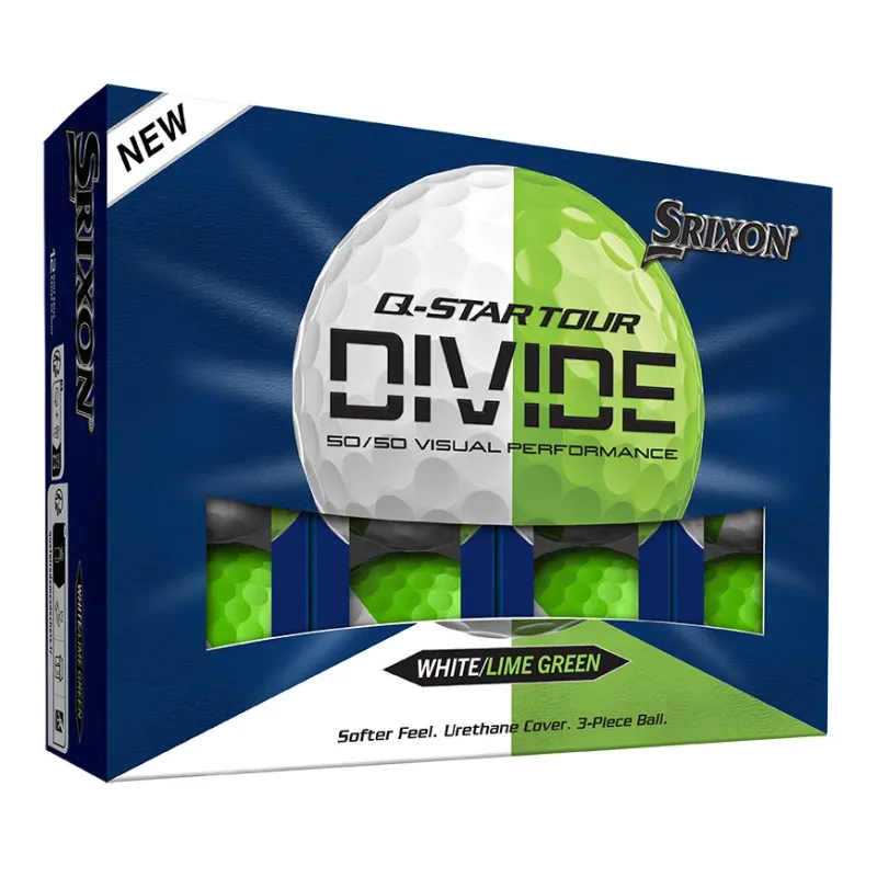 Srixon Q-Star Tour Divide White/Green