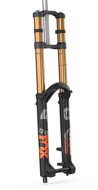 FOX 40 Factory Fork 29&quot; 203 mm 20 x 110 mm 52 mm Offset Shiny Black Grip 2
