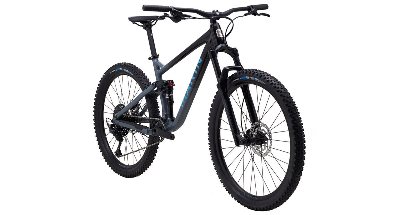 2022 MARIN Rift Zone 1 - 27.5&quot; Gloss Black/Charcoal/Blue Large