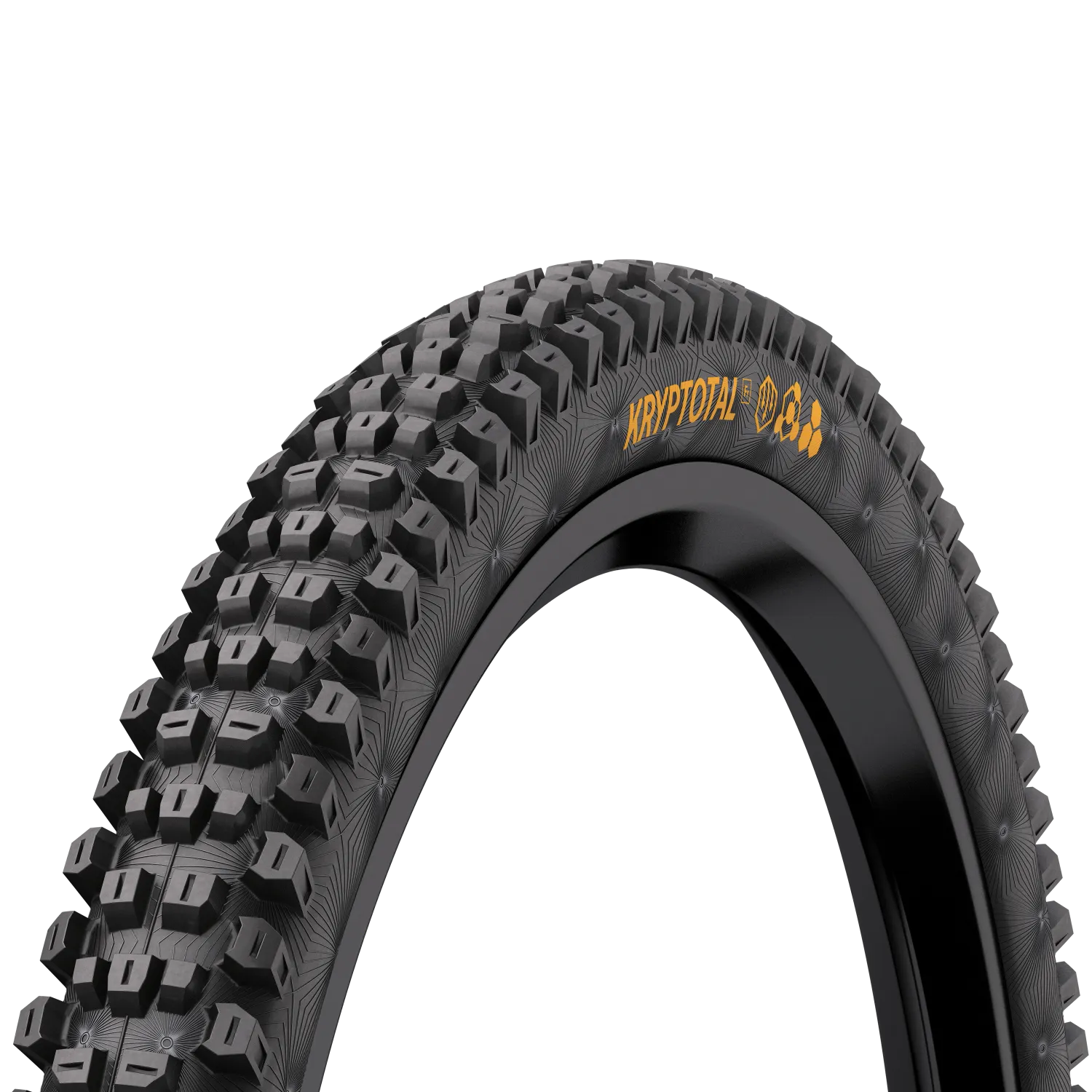 Continental Kryptotal Front Tire - 27.5 x 2.40, Tubeless, Folding, Black, Super Soft, Downhill Casing, E25