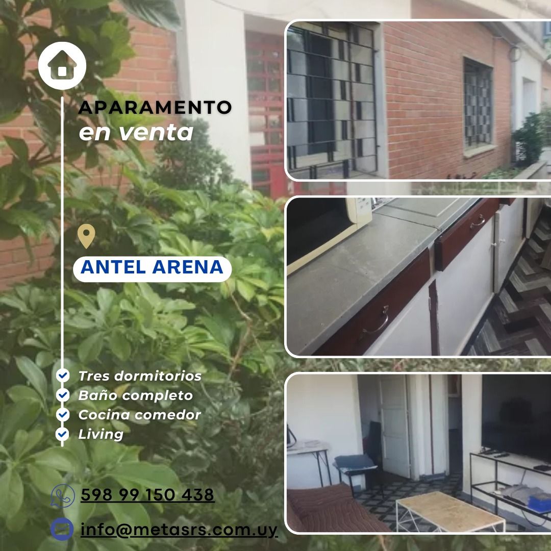 APTO PROXIMO A ANTEL ARENA