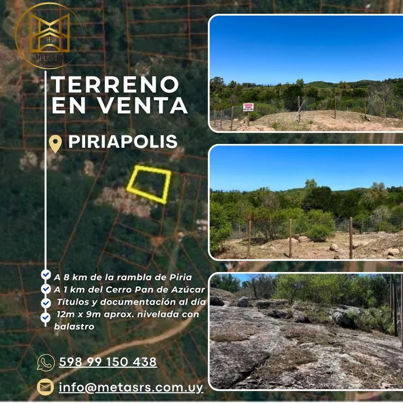 PIRIAPOLIS, TERRENO