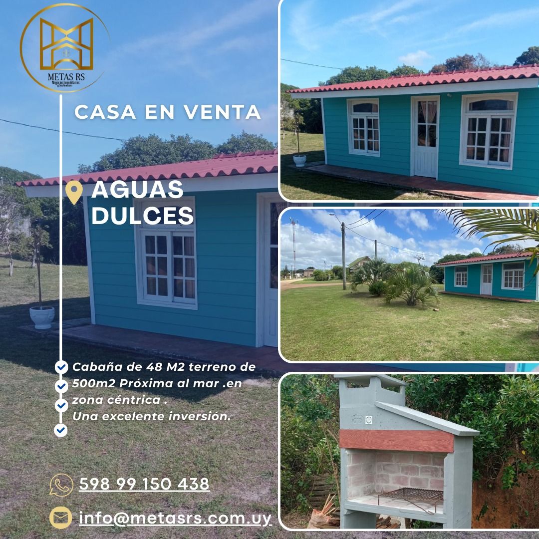 Próxima a playa de Aguas Dulces