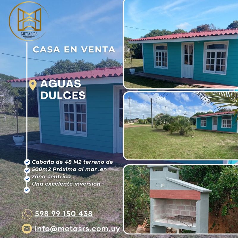 Próxima a playa de Aguas Dulces