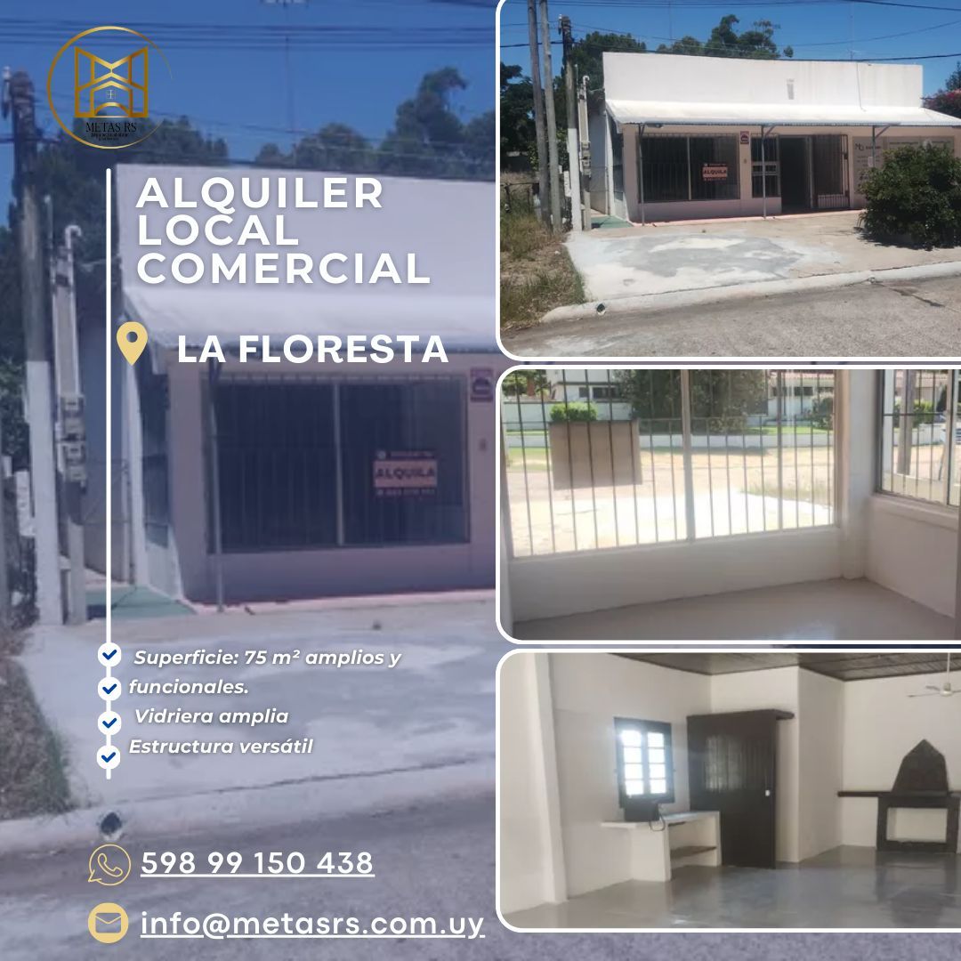 LA FLORESTA, ALQUILER LOCAL COMERCIAL