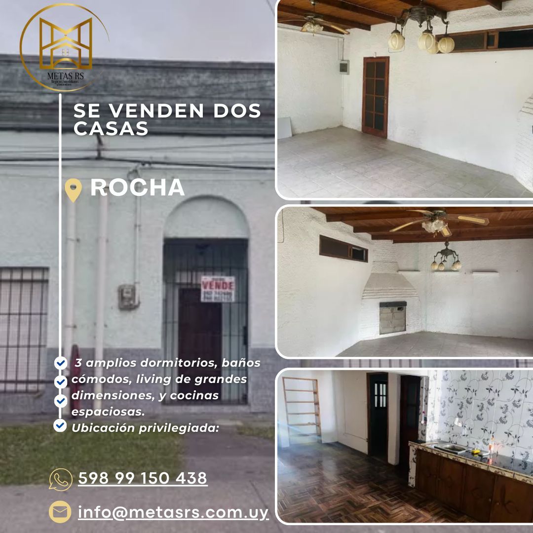 ROCHA, DOS CASAS, C/U 60000 US$
