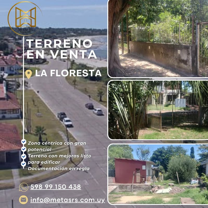 LA FLORESTA, EXCELENTE TERRENO