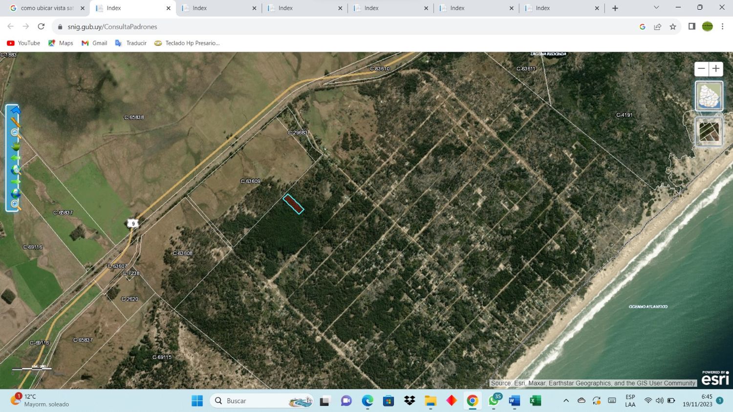 LOTE DE TERRENOS EN BALNEARIO LA ESMERALDA