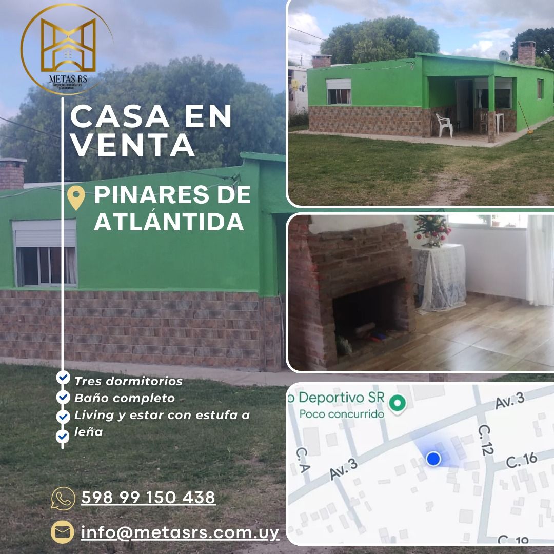 COSTA DE ORO, ATLANTIDA NORTE, CASA, VENTA, CITY GOLF