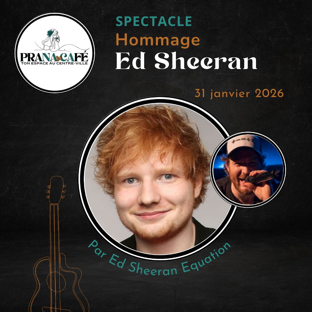 Spectacle : HOMMAGE À ED SHEERAN, Samedi 31 janvier 2026