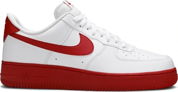 AF 1 LOW WHITE AND RED