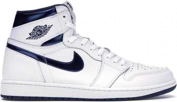 AJ 1 METALLIC NAVY