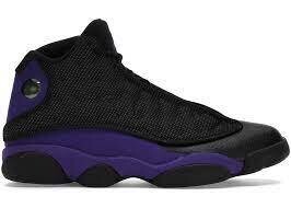 AJ 13 COURT PURPLE 13