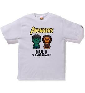 BAPE AVENGERS MILO HULK TEE