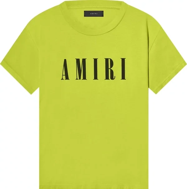 AMIRI CORE LOGO TEE LIME