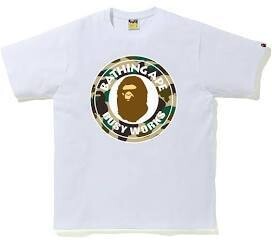 BAPE COLOR CAMO BUSY WORKS WHITE/YELLOW