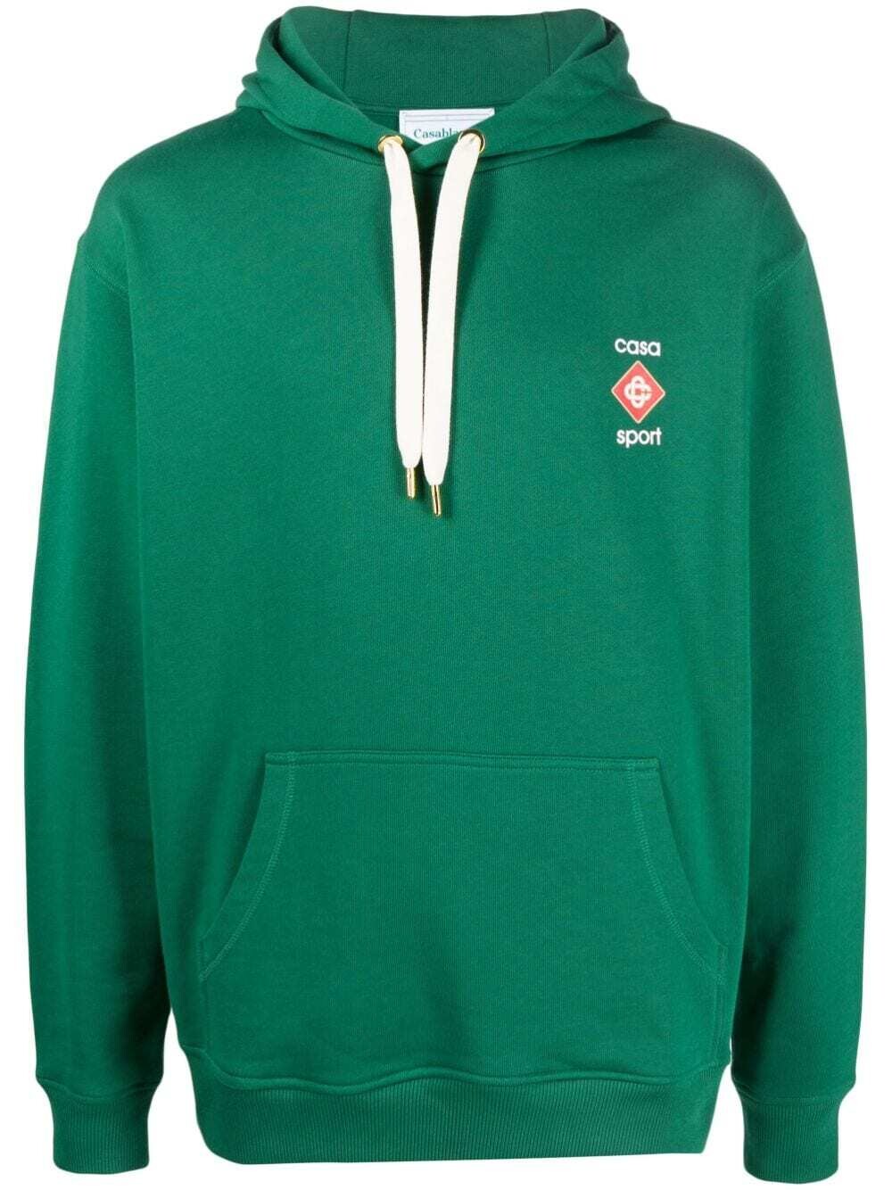 CASA BLANCA CASA SPORT DRAWSTRING HOODIE