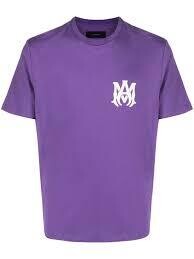 AMIRI MA CORE LOGO TEE PURPLE