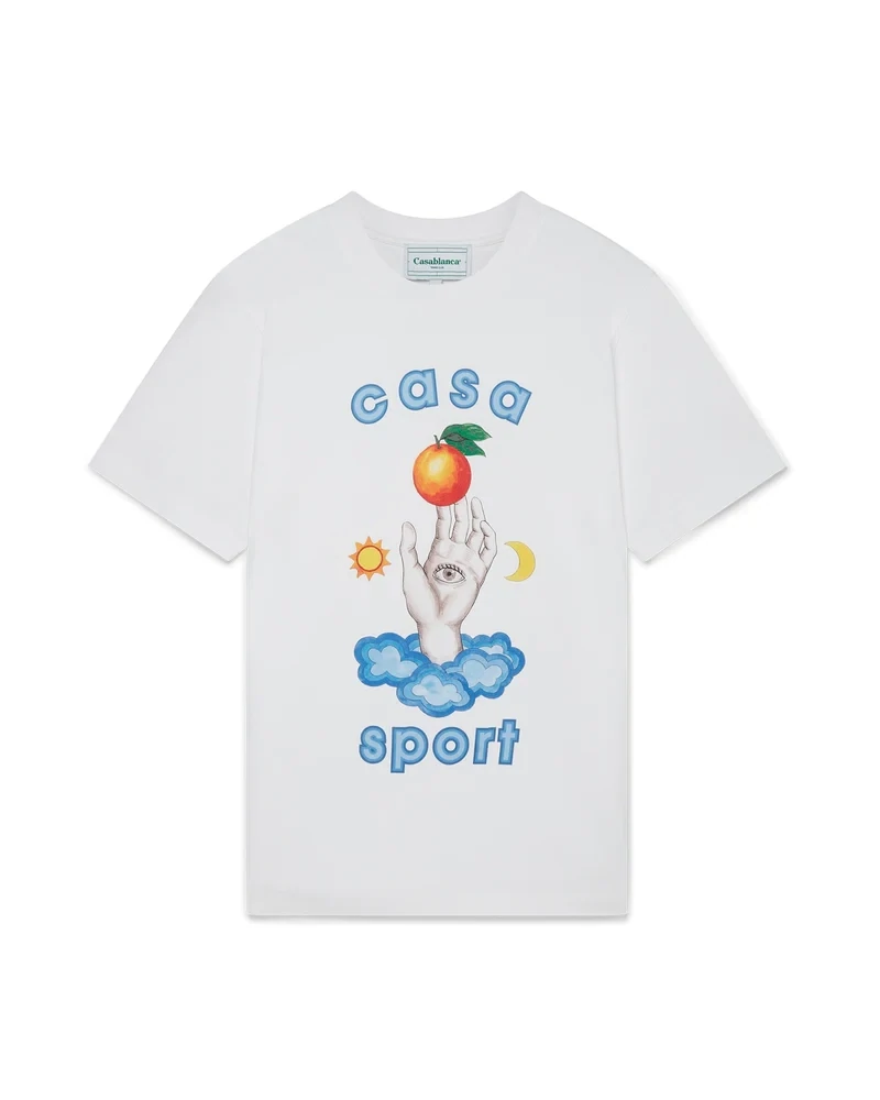CASA BLANCA TALISMAN TEE WHITE