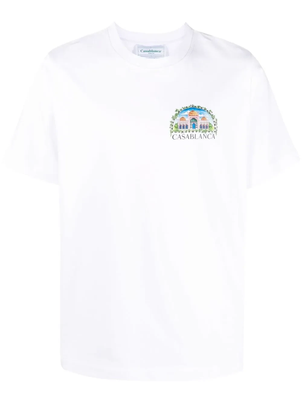 CASA BLANCA VUE DE DAMAS PRINTED TEE WHITE