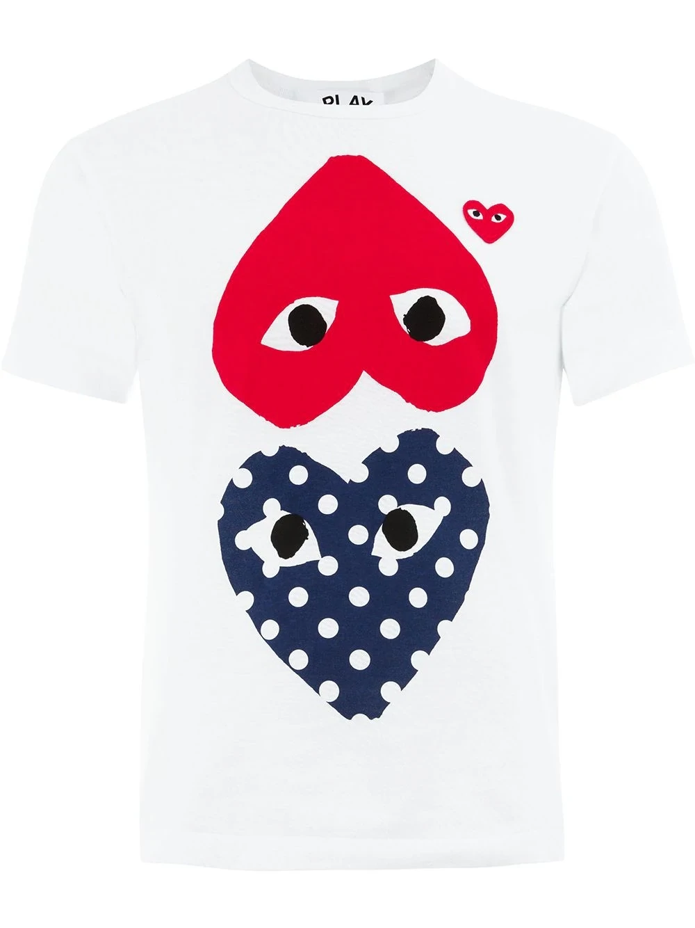 CDG RED POLKA DOT SHIRT