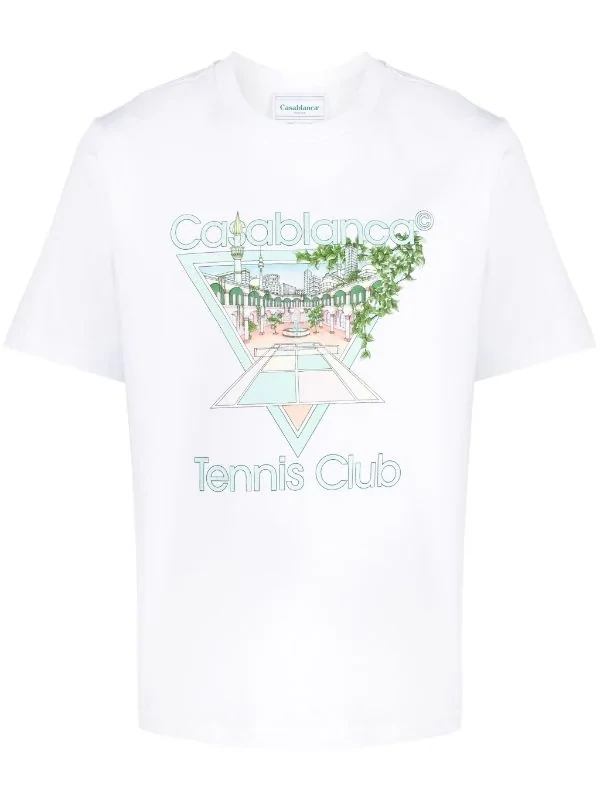 CASA BLANCA TENNIS CLUB ICON PRINTED TEE