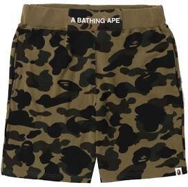 BAPE GREEN CAMO SHORT