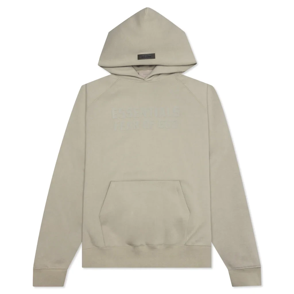 ESSENTIALS SMOKE RAGLAN HOODIE