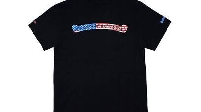 CHROME HEARTS MATTY BOY AMERICA TEE BLACK