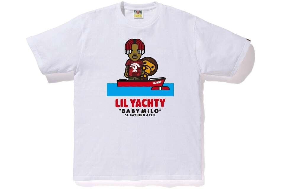 LIL YACHTY BABY MILO TEE WHITE