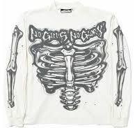 HELLSTAR AIR BRUSH TEE L/S WHITE