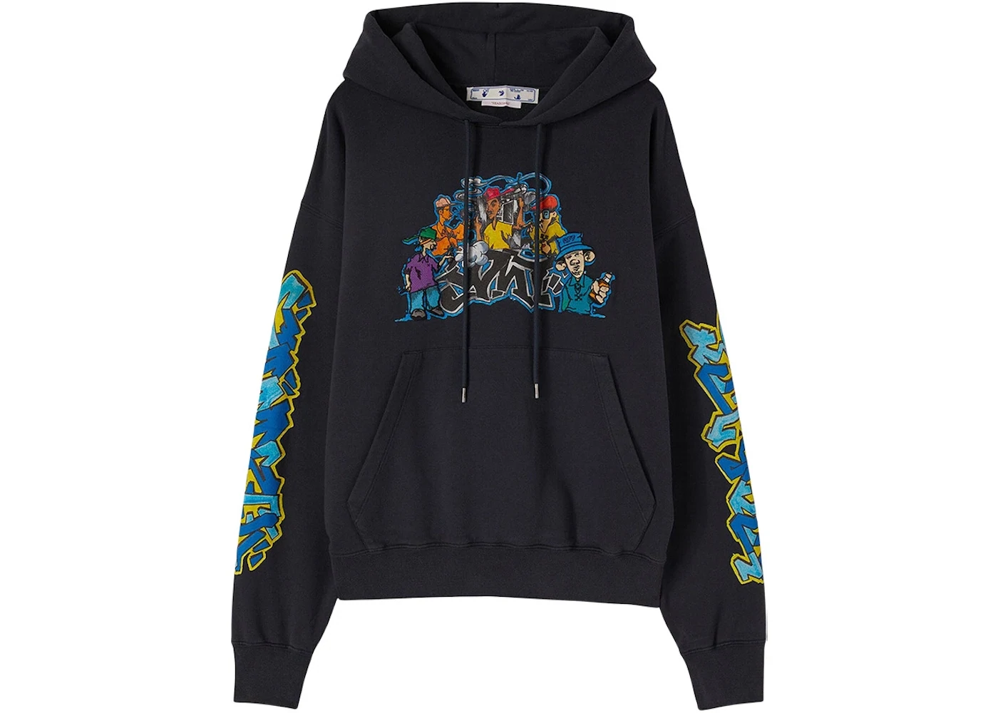 OFF-WHITE GRAFFITI OUTERSPACE SKATE HOODIE