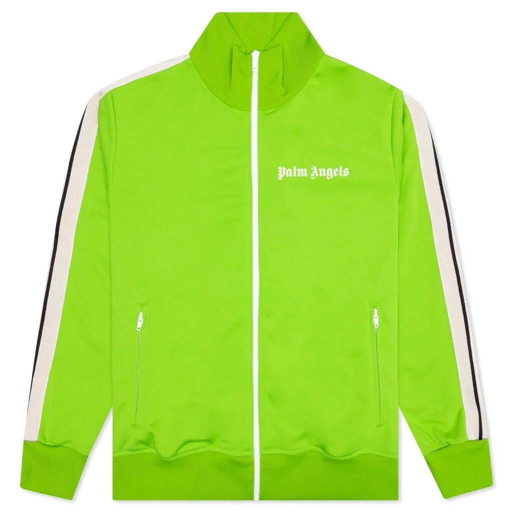 PALM ANGELS CLASSIC  LIME GREEN TRACK SUIT