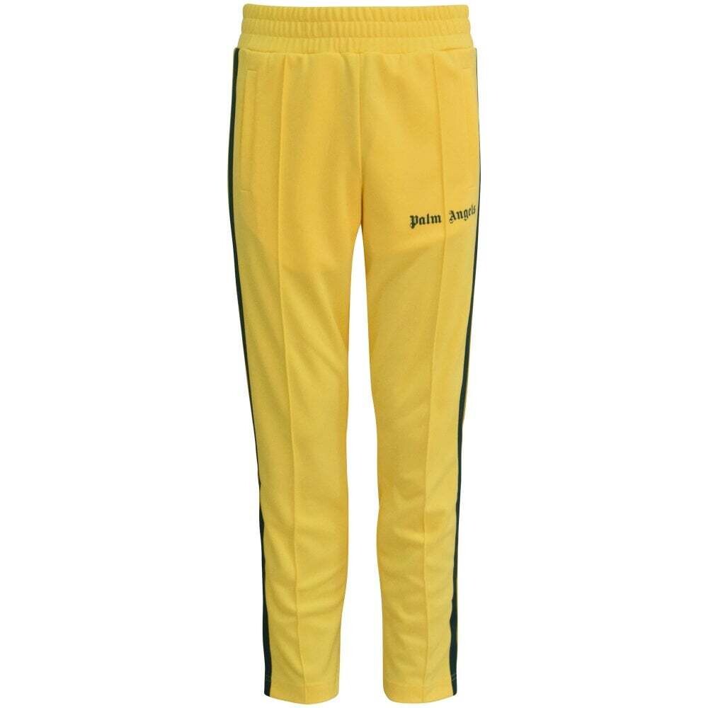 PALM ANGELS CLASSIC YELLOW/GRN TRACK PANTS