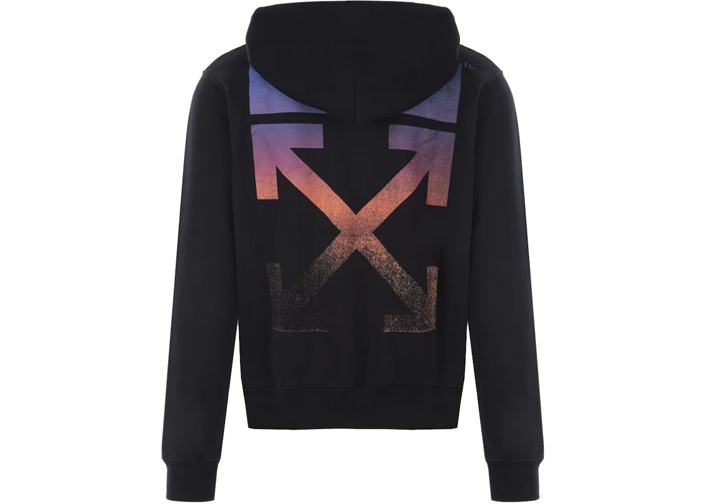 OFF-WHITE DEGRADE ARROW PRINTED HOODIE