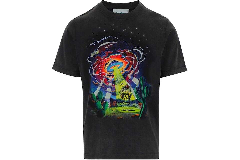CASA BLANCA BLACK COWBOY DE L&#39;ESPACE TEE
