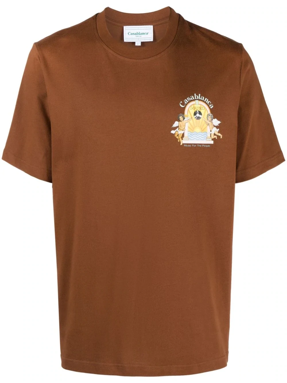 CASA BLANCA STUDIO DE MUSIQUE TEE BROWN