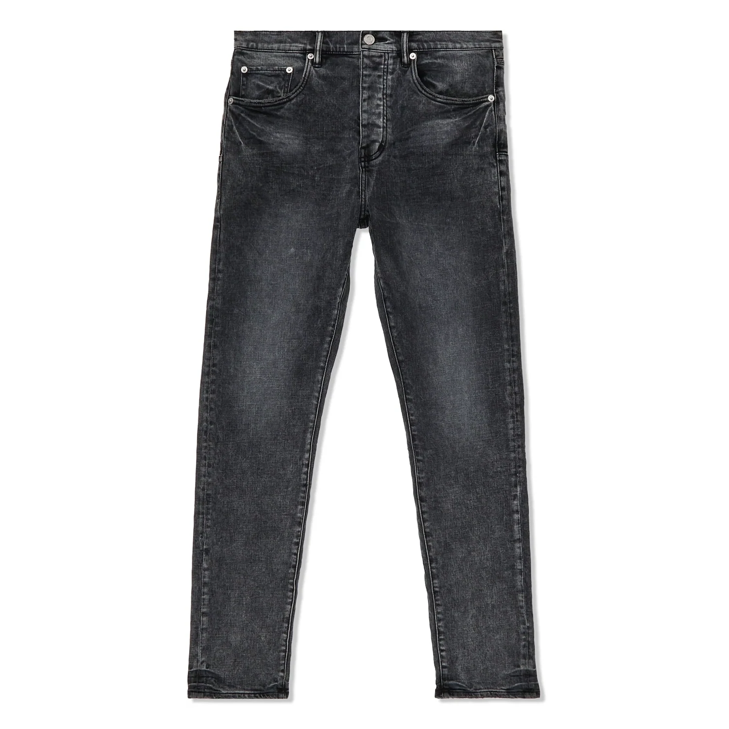 PURPLE BRAND VINTAGE BLACK WASH PAINT JEANS